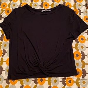 NWOT t shirt material crop top